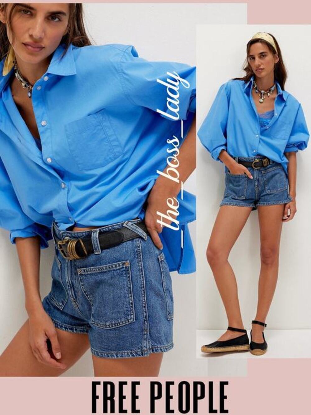 Free People denim shorts boho festival black high rise summer cotton 31